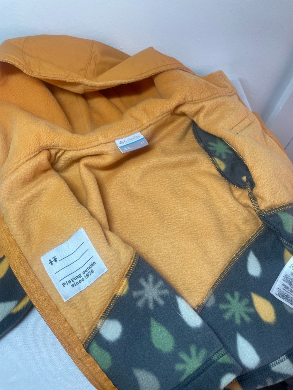 Columbia Kids Steens Mountain II Overlay Hooded Fleece Jacket